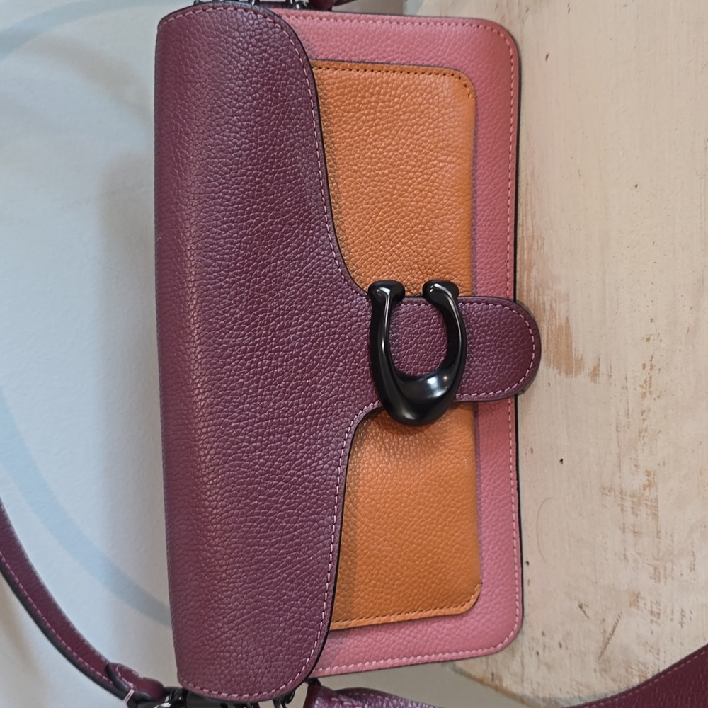 Coach Tabby Leather Shoulder Bag 26 - Picture 3 of 16